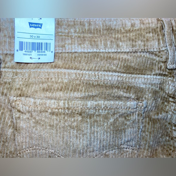 New Women’s‎ Levi’s Olive Green 711 Skinny Corduroy Pants, 30x30 - Picture 4 of 4